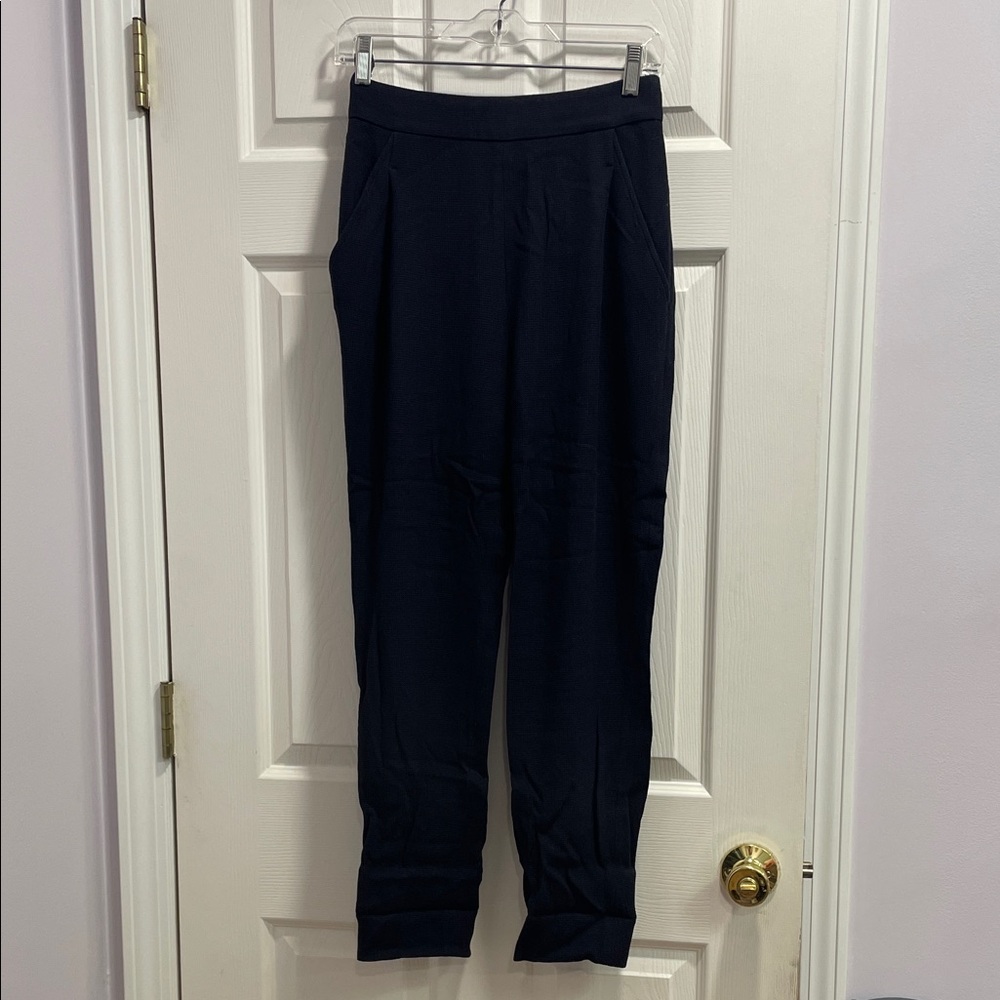 Vince Women's Navy Straight Leg Pants